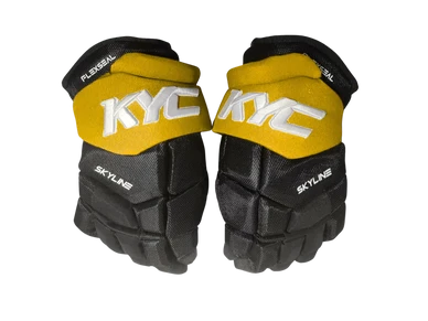 KYC hanska musta keltainen kuva