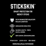 Stickskin Nelionmuotoinen tarra